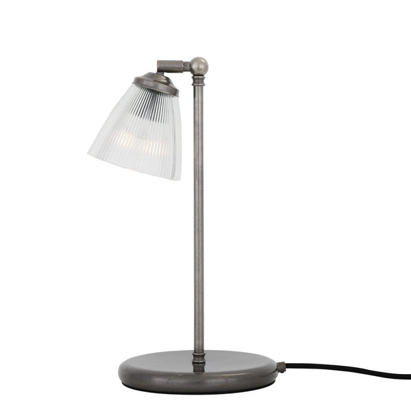 Gadar Industrial Holophane Glass Desk Lamp