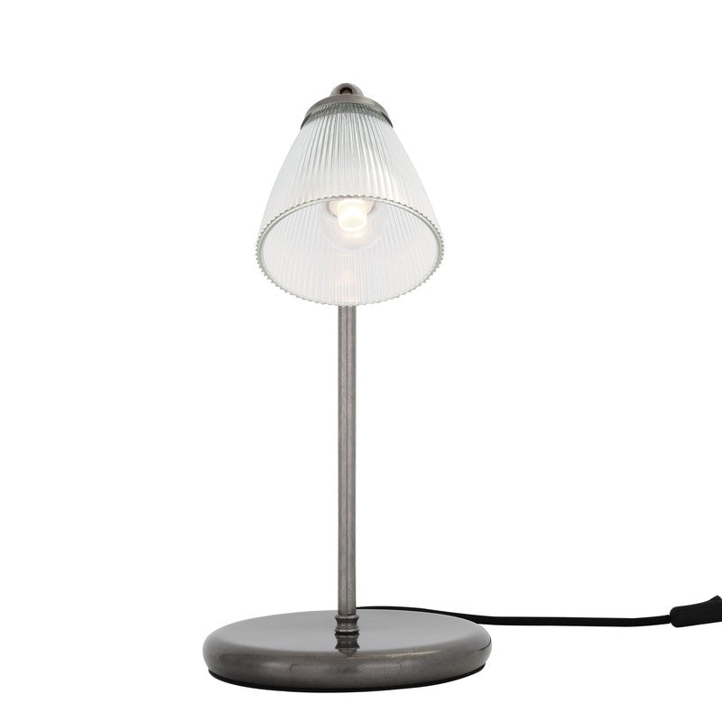 Gadar Industrial Holophane Glass Desk Lamp-Mullan Lighting-nirohome