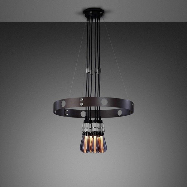 Graphite Hero Multi Pendant Chandelier