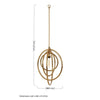 Hamel Contemporary Gold Finish Pendant Light-Niro Home-nirohome