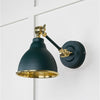 Hammered Brass Brindley Wall Light-From The Anvil-Brass-nirohome