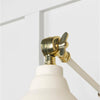 Hammered Brass Brindley Wall Light-From The Anvil-Brass-nirohome