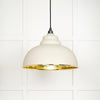 Hammered Brass Harborne Pendant-From The Anvil-Brass-nirohome