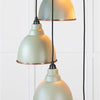 Hammered Copper Brindley Cluster Pendant-From The Anvil-Copper-nirohome