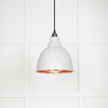 Hammered Copper Brindley Pendant-From The Anvil-Copper-nirohome