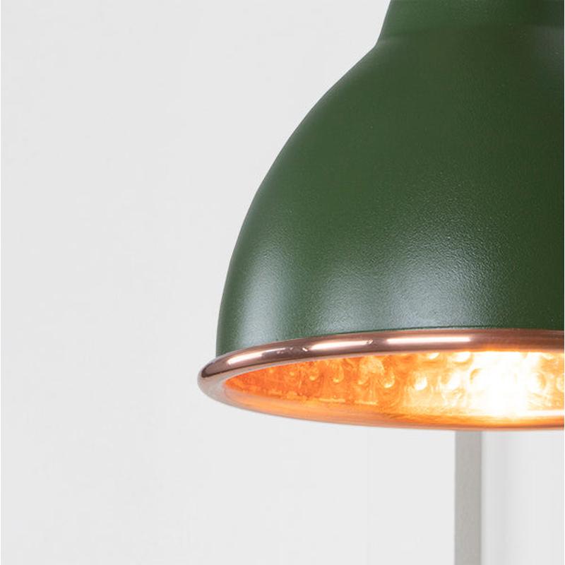 Hammered Copper Brindley Wall Light-From The Anvil-Copper-nirohome