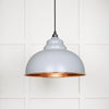 Hammered Copper Harborne Pendant-From The Anvil-Birch-nirohome