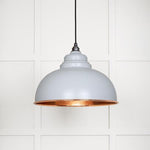 Hammered Copper Harborne Pendant-From The Anvil-Birch-nirohome