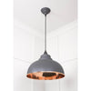 Hammered Copper Harborne Pendant-From The Anvil-Copper-nirohome