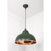 Hammered Copper Harborne Pendant-From The Anvil-Copper-nirohome
