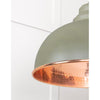 Hammered Copper Harborne Pendant-From The Anvil-Copper-nirohome