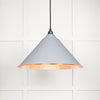 Hammered Copper Hockley Pendant-From The Anvil-Birch-nirohome