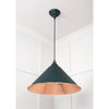 Hammered Copper Hockley Pendant-From The Anvil-Copper-nirohome