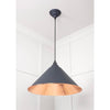 Hammered Copper Hockley Pendant-From The Anvil-Copper-nirohome