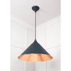 Hammered Copper Hockley Pendant-From The Anvil-Copper-nirohome