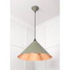 Hammered Copper Hockley Pendant-From The Anvil-Copper-nirohome