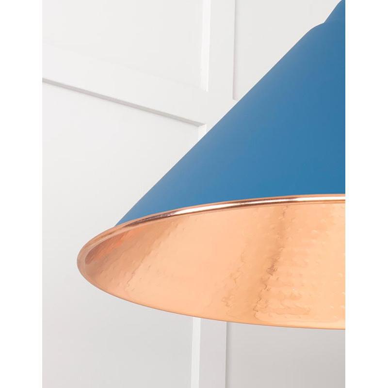 Hammered Copper Hockley Pendant-From The Anvil-Copper-nirohome