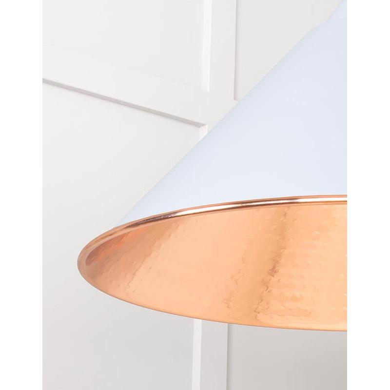 Hammered Copper Hockley Pendant-From The Anvil-Copper-nirohome