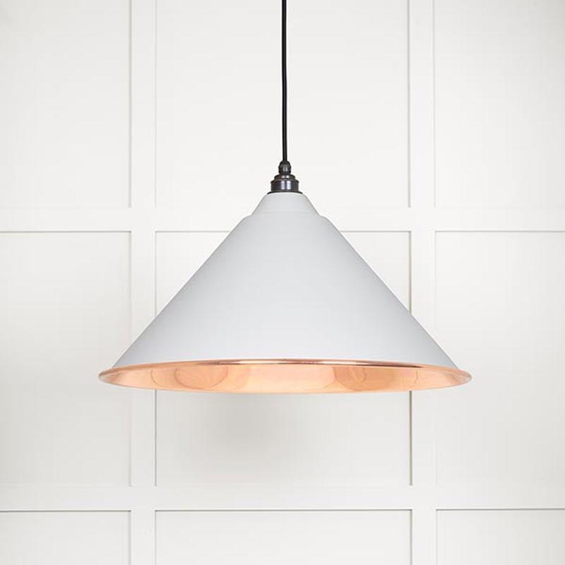 Hammered Copper Hockley Pendant-From The Anvil-Copper-nirohome