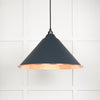 Hammered Copper Hockley Pendant-From The Anvil-Soot-nirohome