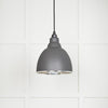 Hammered Nickel Brindley Pendant-From The Anvil-Bluff-nirohome