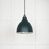 Hammered Nickel Brindley Pendant-From The Anvil-Dingle-nirohome