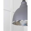 Hammered Nickel Brindley Pendant-From The Anvil-Nickel-nirohome