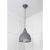 Hammered Nickel Brindley Pendant-From The Anvil-Nickel-nirohome