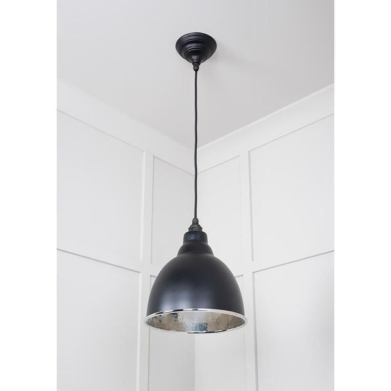 Hammered Nickel Brindley Pendant-From The Anvil-Nickel-nirohome
