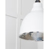 Hammered Nickel Brindley Pendant-From The Anvil-Nickel-nirohome