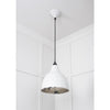 Hammered Nickel Brindley Pendant-From The Anvil-Nickel-nirohome
