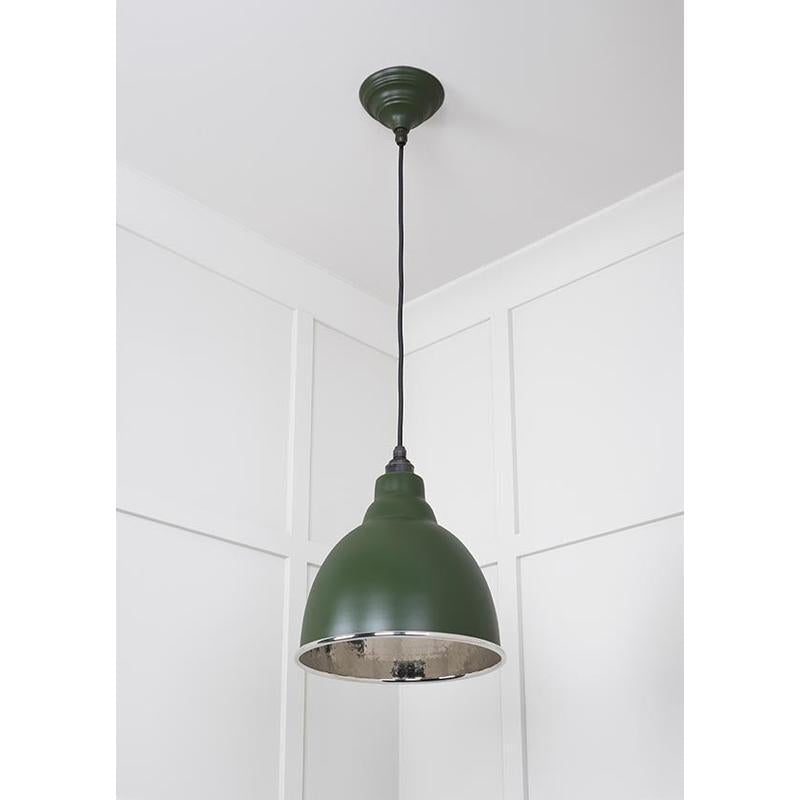 Hammered Nickel Brindley Pendant-From The Anvil-Nickel-nirohome