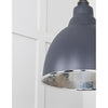Hammered Nickel Brindley Pendant-From The Anvil-Nickel-nirohome