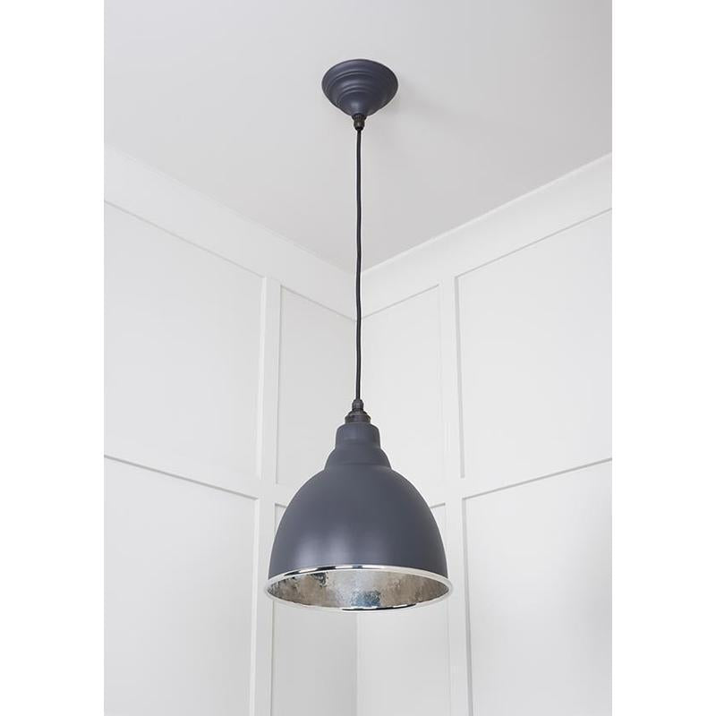 Hammered Nickel Brindley Pendant-From The Anvil-Nickel-nirohome