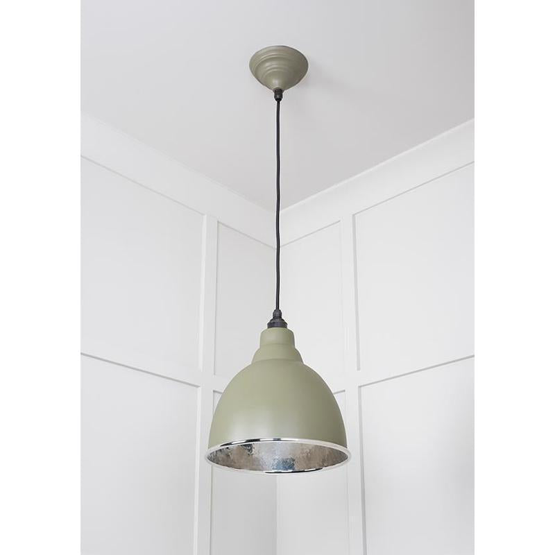 Hammered Nickel Brindley Pendant-From The Anvil-Nickel-nirohome