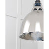 Hammered Nickel Brindley Pendant-From The Anvil-Nickel-nirohome