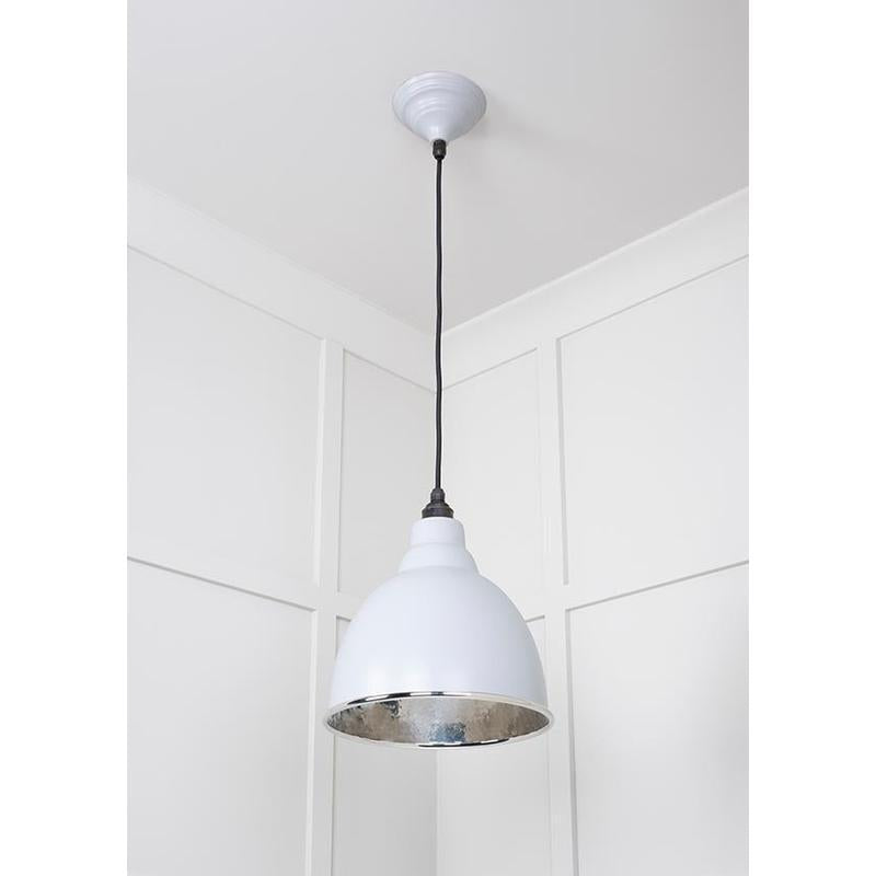 Hammered Nickel Brindley Pendant-From The Anvil-Nickel-nirohome