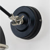 Hammered Nickel Brindley Wall Light-From The Anvil-Nickel-nirohome