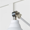 Hammered Nickel Brindley Wall Light-From The Anvil-Nickel-nirohome