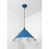 Hammered Nickel Hockley Pendant-From The Anvil-Nickel-nirohome