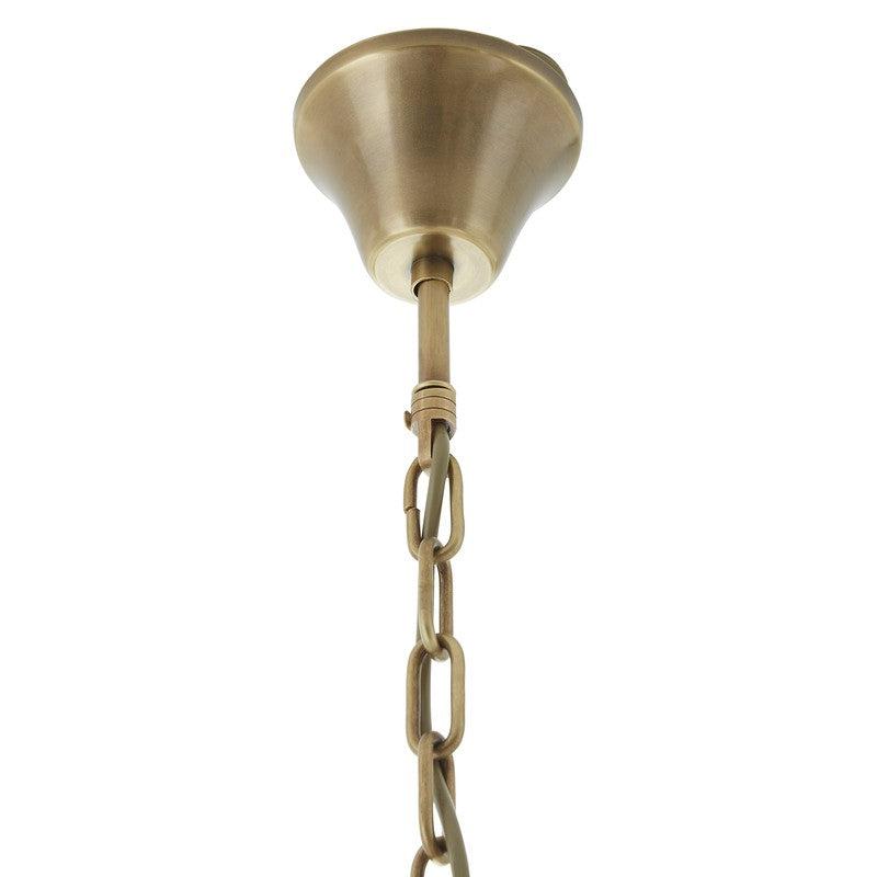 Hensley Brass Orb Chandelier-Wrenford & Co.-nirohome