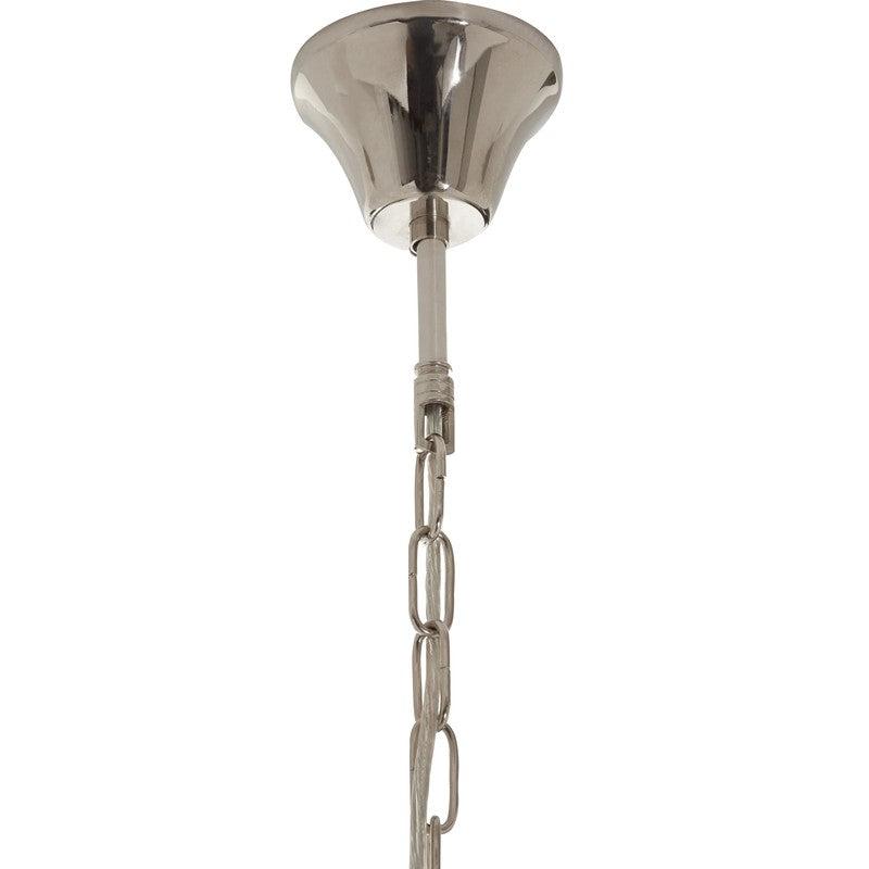 Hensley Small Nickel Orb Chandelier-Wrenford & Co.-nirohome
