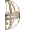 Hensley Small Nickel Orb Chandelier-Wrenford & Co.-nirohome