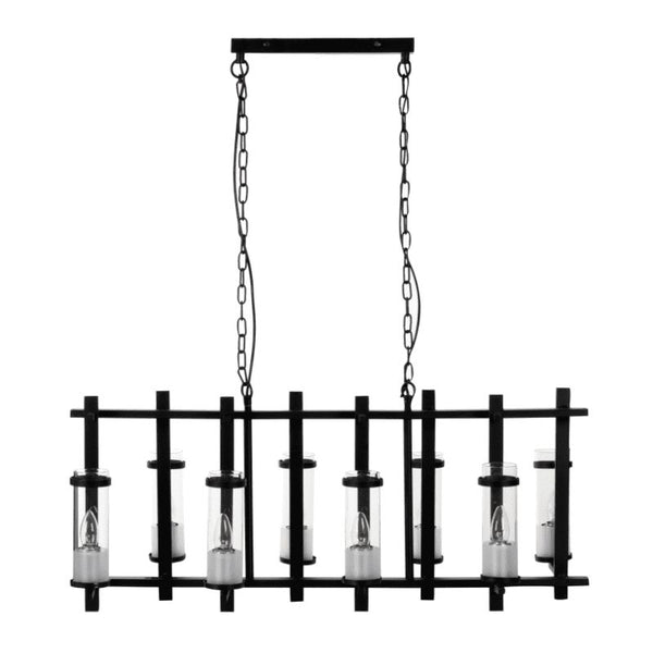 Holmes Iron Matte Black Chandelier