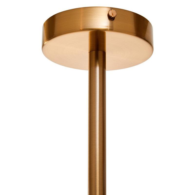 Howell Brass Oval Adjustable Pendant Light-Niro Home-nirohome