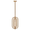 Howell Brass Oval Adjustable Pendant Light-Niro Home-nirohome