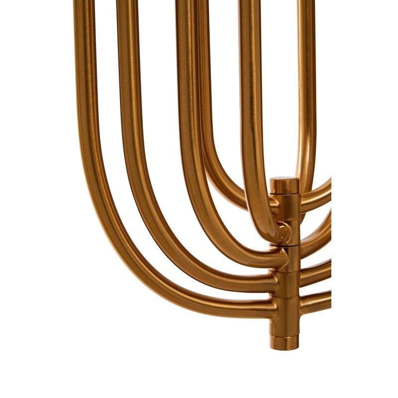 Howell Brass Oval Adjustable Pendant Light-Wrenford & Co.-nirohome