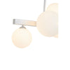 Hurst 7 Bulb Twisting Chandelier-Niro Home-Chrome-nirohome