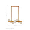 Hurst 7 Bulb Twisting Chandelier-Niro Home-Chrome-nirohome