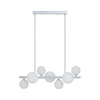Hurst 7 Bulb Twisting Chandelier-Wrenford & Co.-Chrome-nirohome